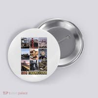 California Cali Life Los Angeles San Francisco Button thumb 0