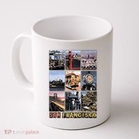 California Cali Life Los Angeles San Francisco Coffee Mug thumb 0