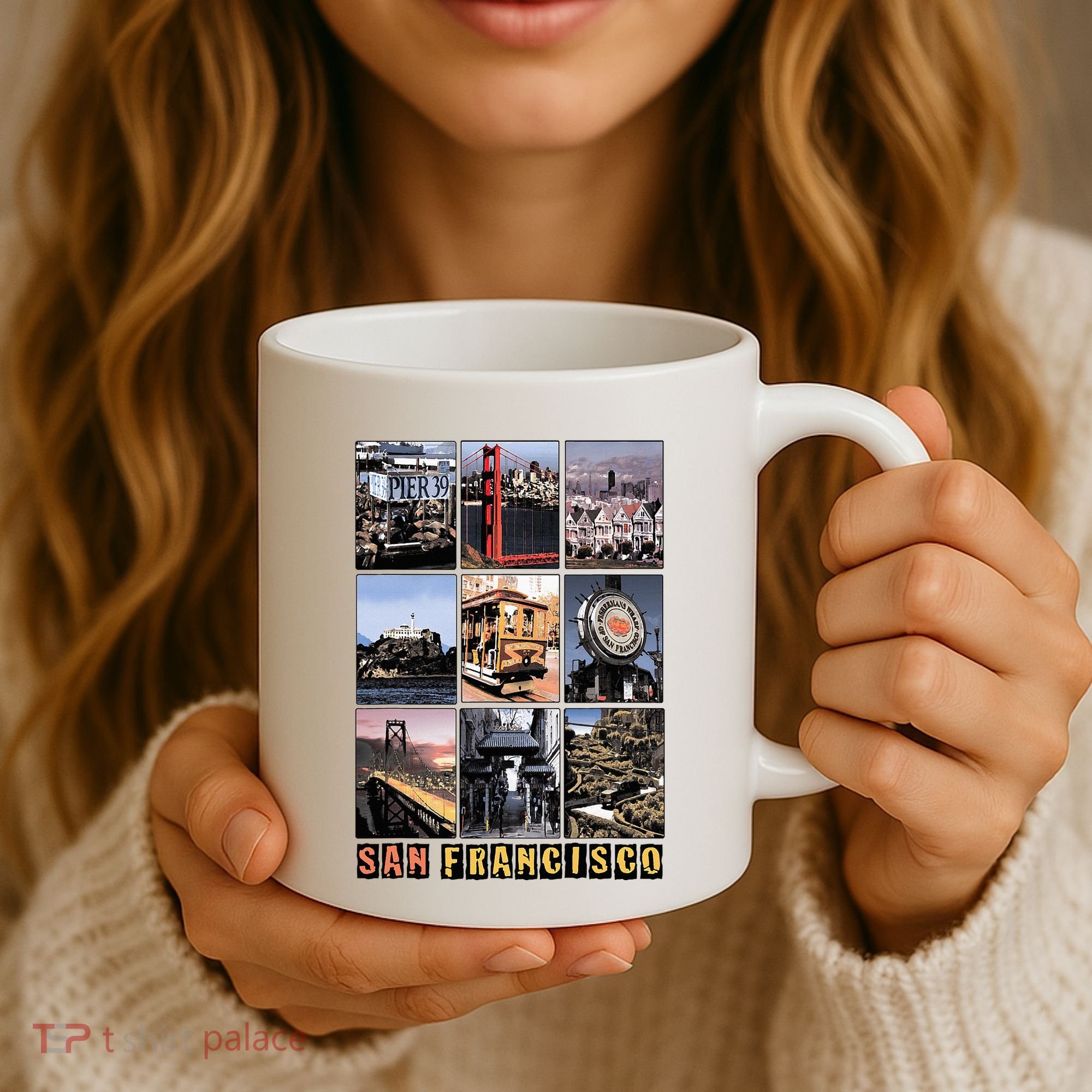 California Cali Life Los Angeles San Francisco Coffee Mug