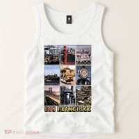 California Cali Life Los Angeles San Francisco Tank Top thumb 2