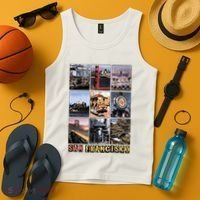 California Cali Life Los Angeles San Francisco Tank Top thumb 4