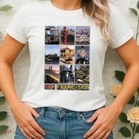 California Cali Life Los Angeles San Francisco Women's T-Shirt thumb 2