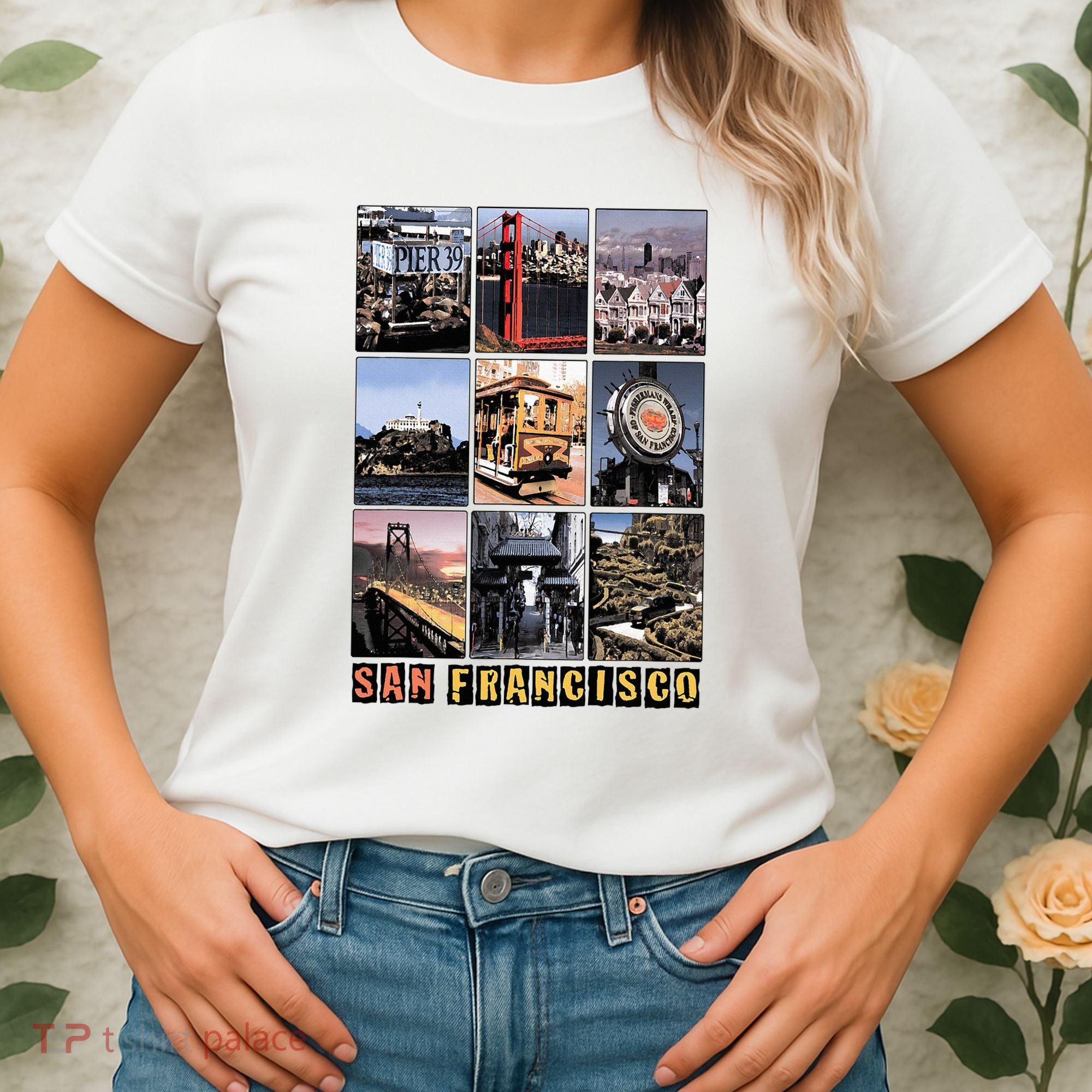 California Cali Life Los Angeles San Francisco Women's T-Shirt