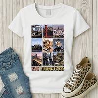 California Cali Life Los Angeles San Francisco Women's T-Shirt thumb 3