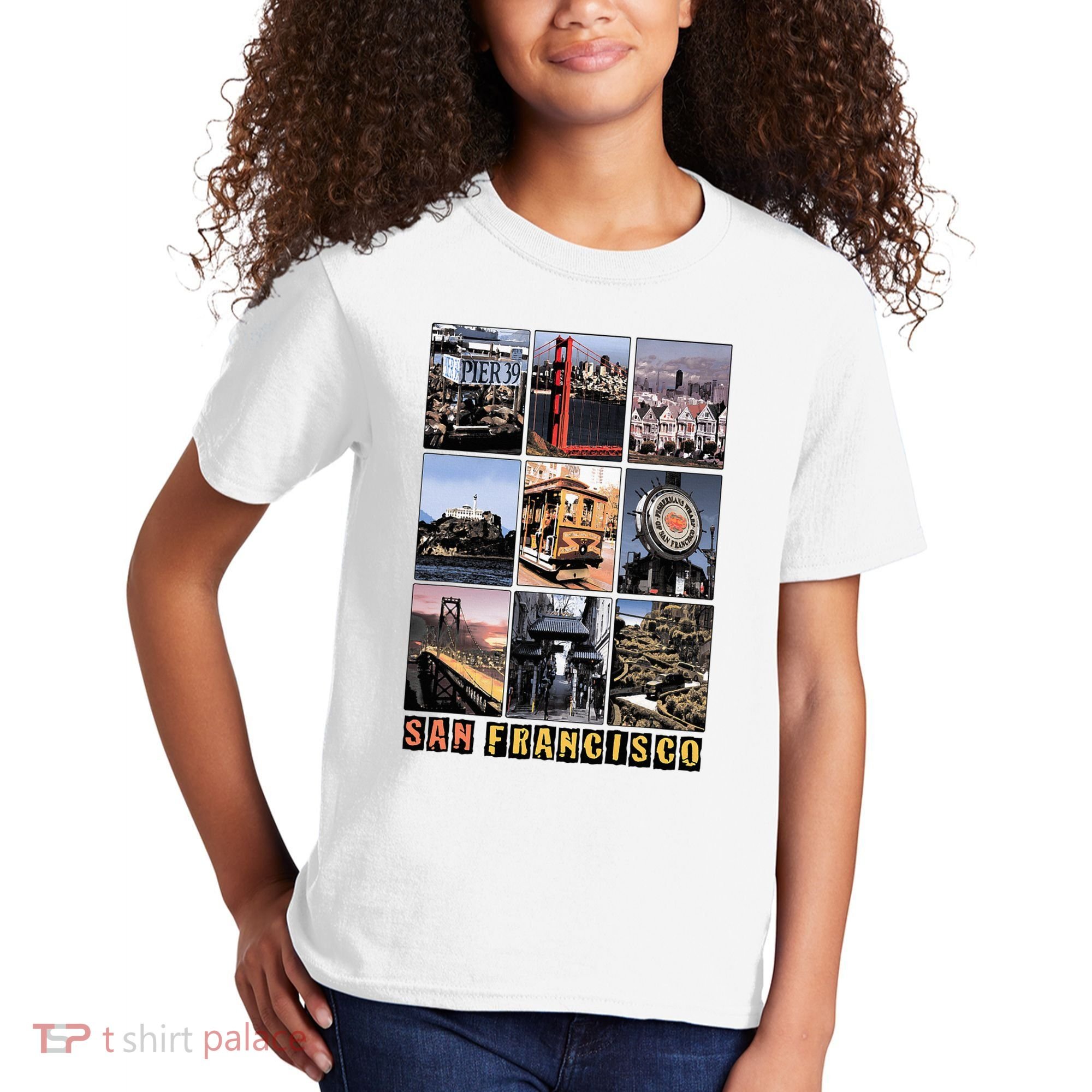 California Cali Life Los Angeles San Francisco Kids T-Shirt