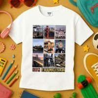 California Cali Life Los Angeles San Francisco Kids T-Shirt thumb 3