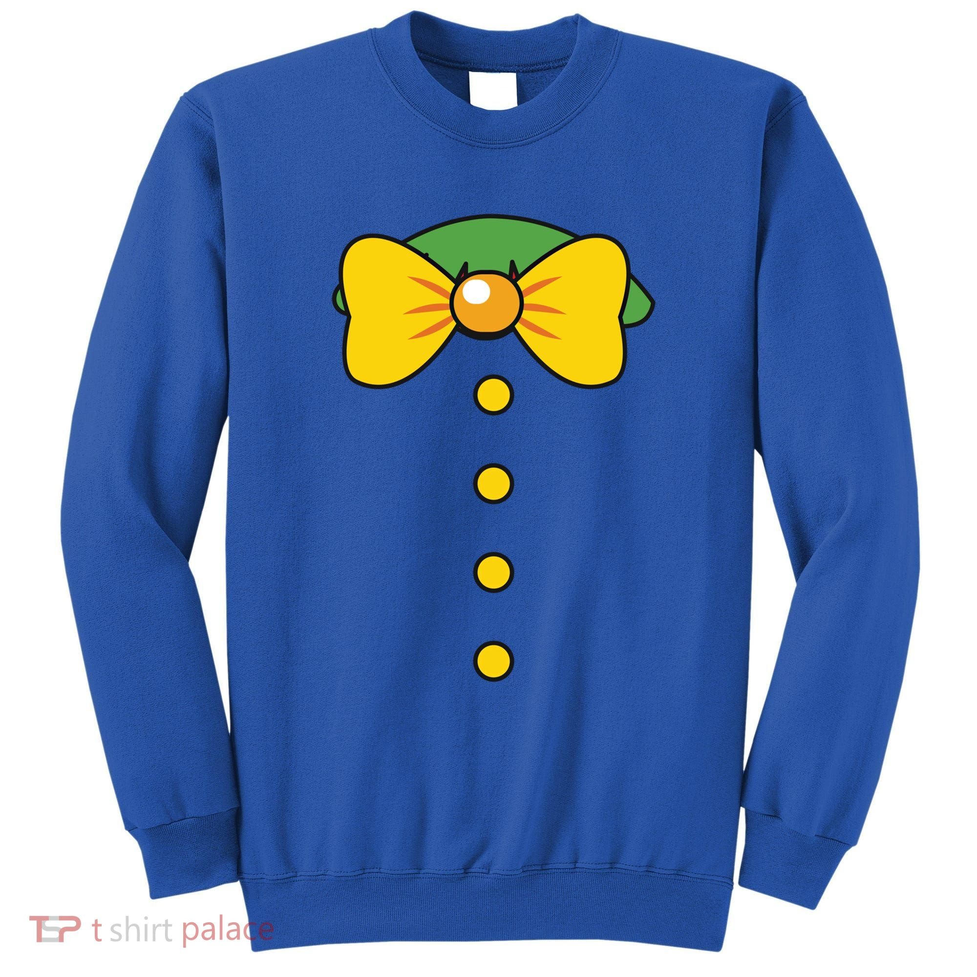 Clown Costume Lazy Diy Halloween Funny Horror Circus Party Funny Gift Sweatshirt