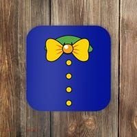 Clown Costume Lazy Diy Halloween Funny Horror Circus Party Funny Gift Coaster thumb 0