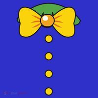 Clown Costume Lazy Diy Halloween Funny Horror Circus Party Funny Gift Polo thumb 2