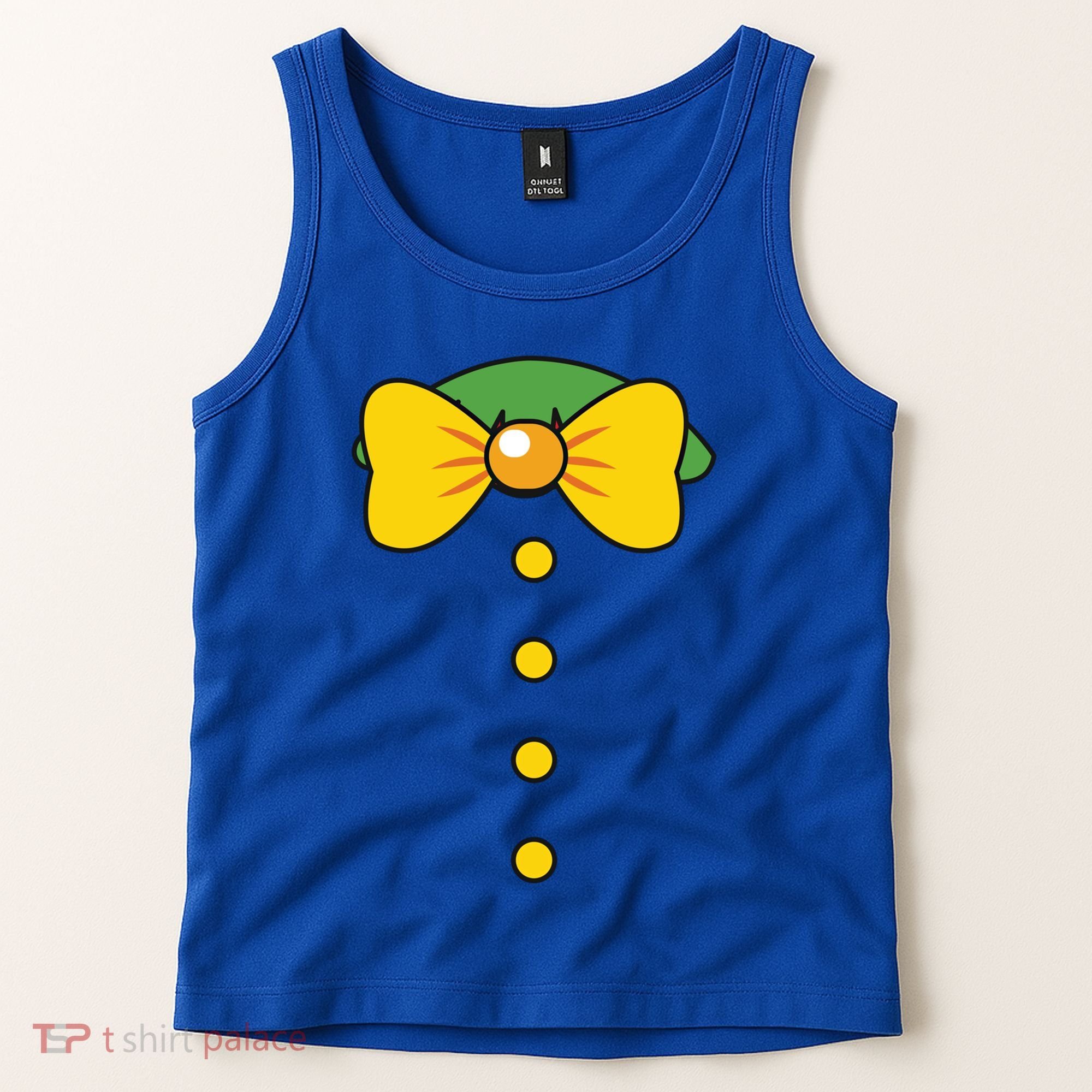 Clown Costume Lazy Diy Halloween Funny Horror Circus Party Funny Gift Tank Top