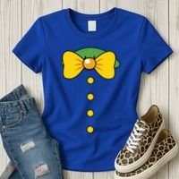 Clown Costume Lazy Diy Halloween Funny Horror Circus Party Funny Gift Women's T-Shirt thumb 3