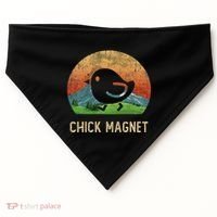Cool Chick Magnet I Just Freaking Love Chicken Farm USA-Made Doggie Bandana thumb 0
