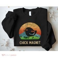 Cool Chick Magnet I Just Freaking Love Chicken Farm Sweatshirt thumb 2