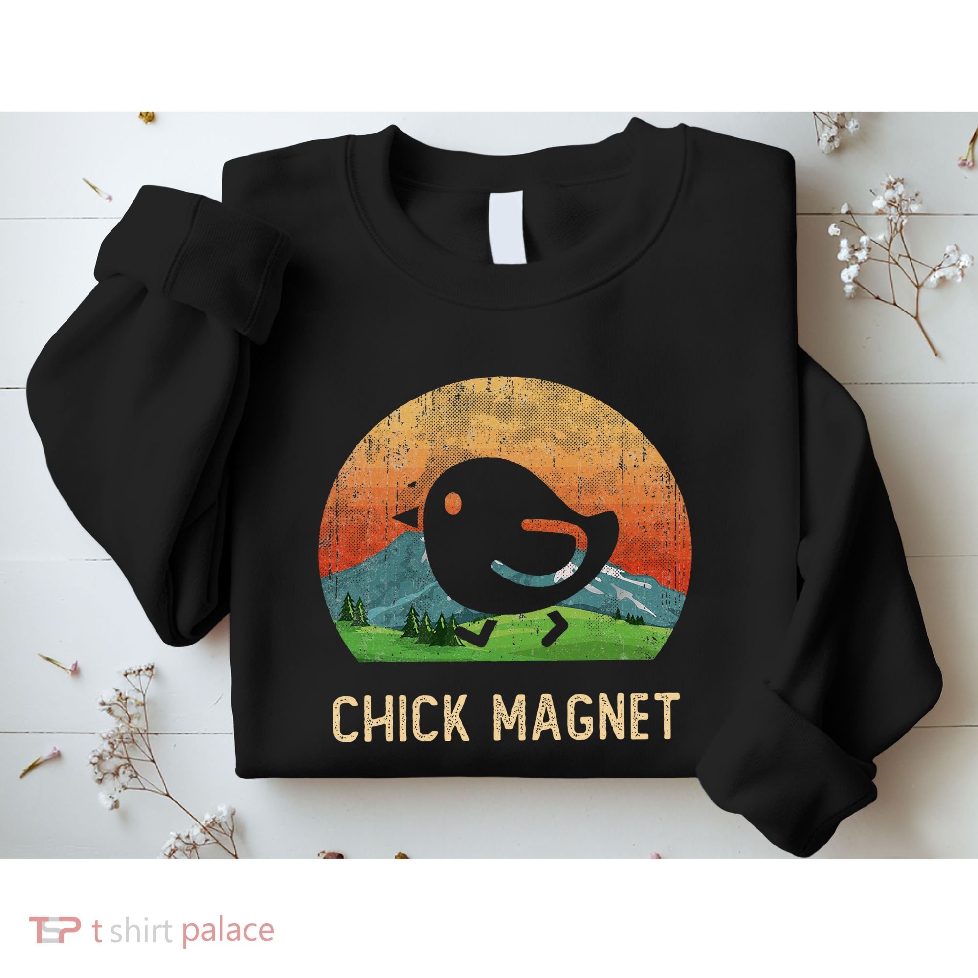 Cool Chick Magnet I Just Freaking Love Chicken Farm Sweatshirt
