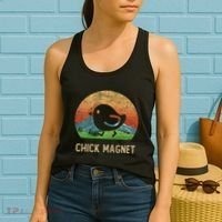 Cool Chick Magnet I Just Freaking Love Chicken Farm Women's Tank Top thumb 2