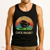 Cool Chick Magnet I Just Freaking Love Chicken Farm Tank Top thumb 3