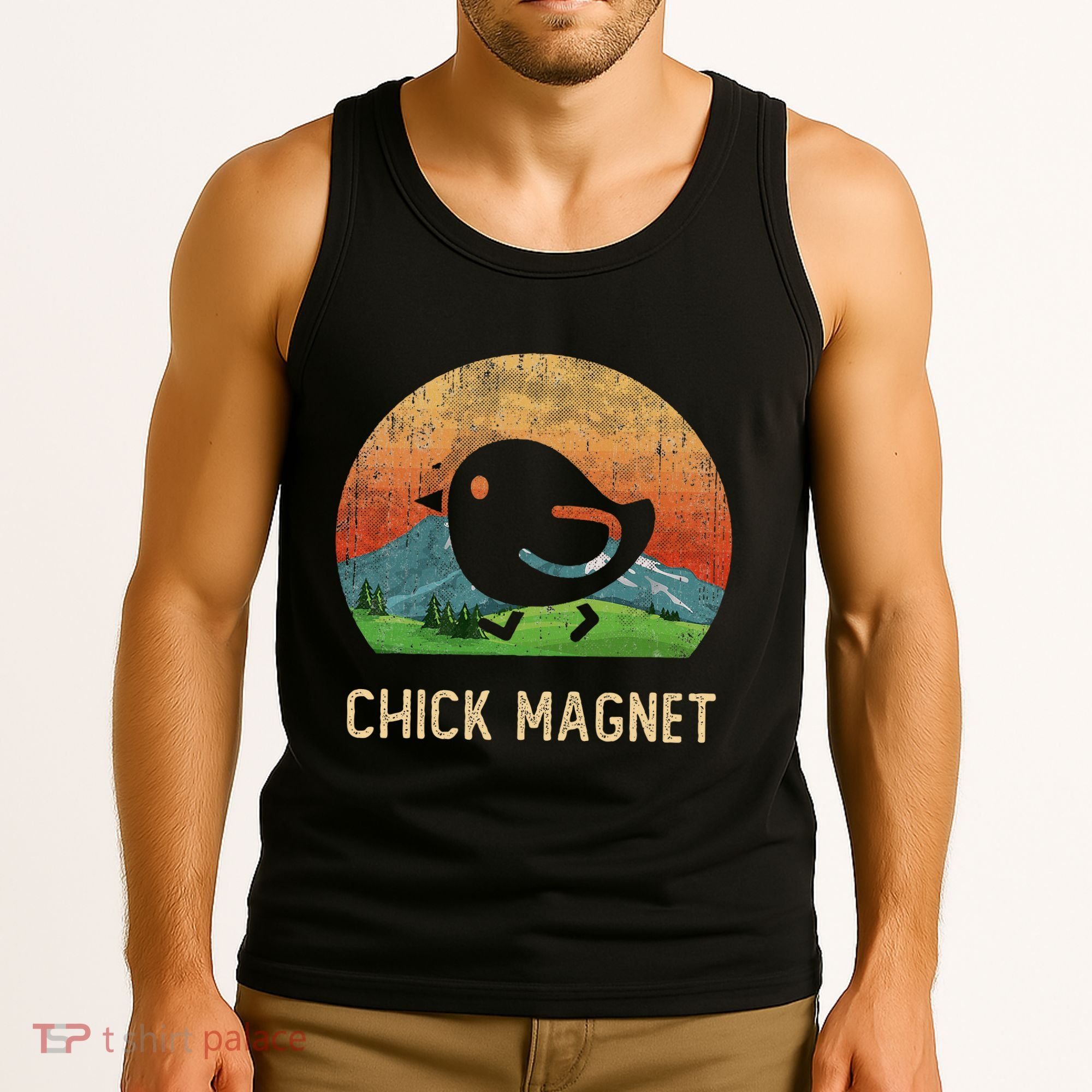 Cool Chick Magnet I Just Freaking Love Chicken Farm Tank Top