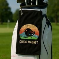 Cool Chick Magnet I Just Freaking Love Chicken Farm Golf Towel thumb 2