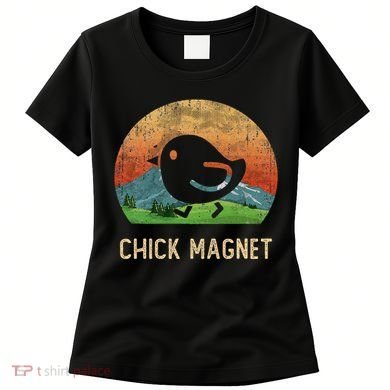 Cool Chick Magnet I Just Freaking Love Chicken Farm Women's T-Shirt