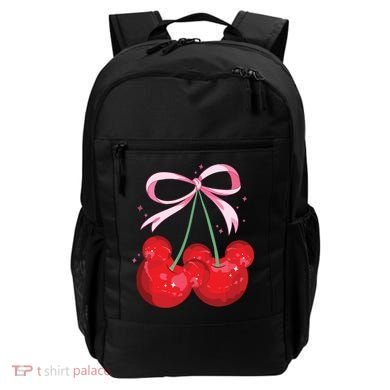 Coquette Cherry Mouse Ears Bow Princess Theme Park Backpack
