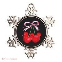 Coquette Cherry Mouse Ears Bow Princess Theme Park Ornament thumb 0