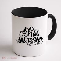 Camping Crew Mountain Coffee Mug thumb 1