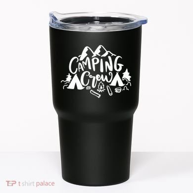 Camping Crew Mountain Tumbler