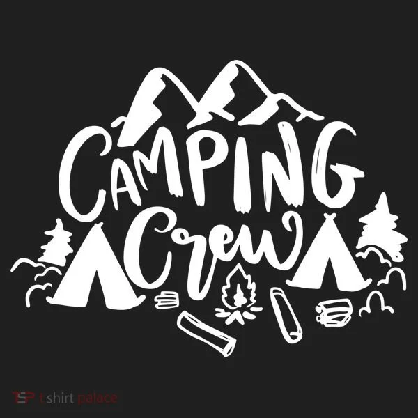 Camping Crew Mountain Tumbler