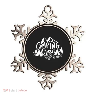 Camping Crew Mountain Ornament