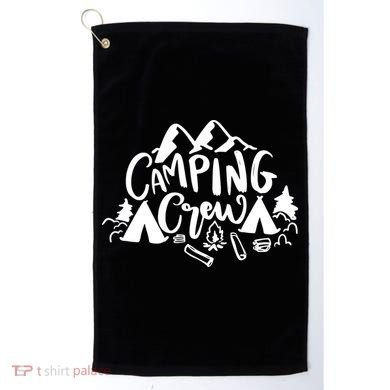 Camping Crew Mountain Golf Towel