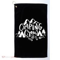 Camping Crew Mountain Golf Towel thumb 0