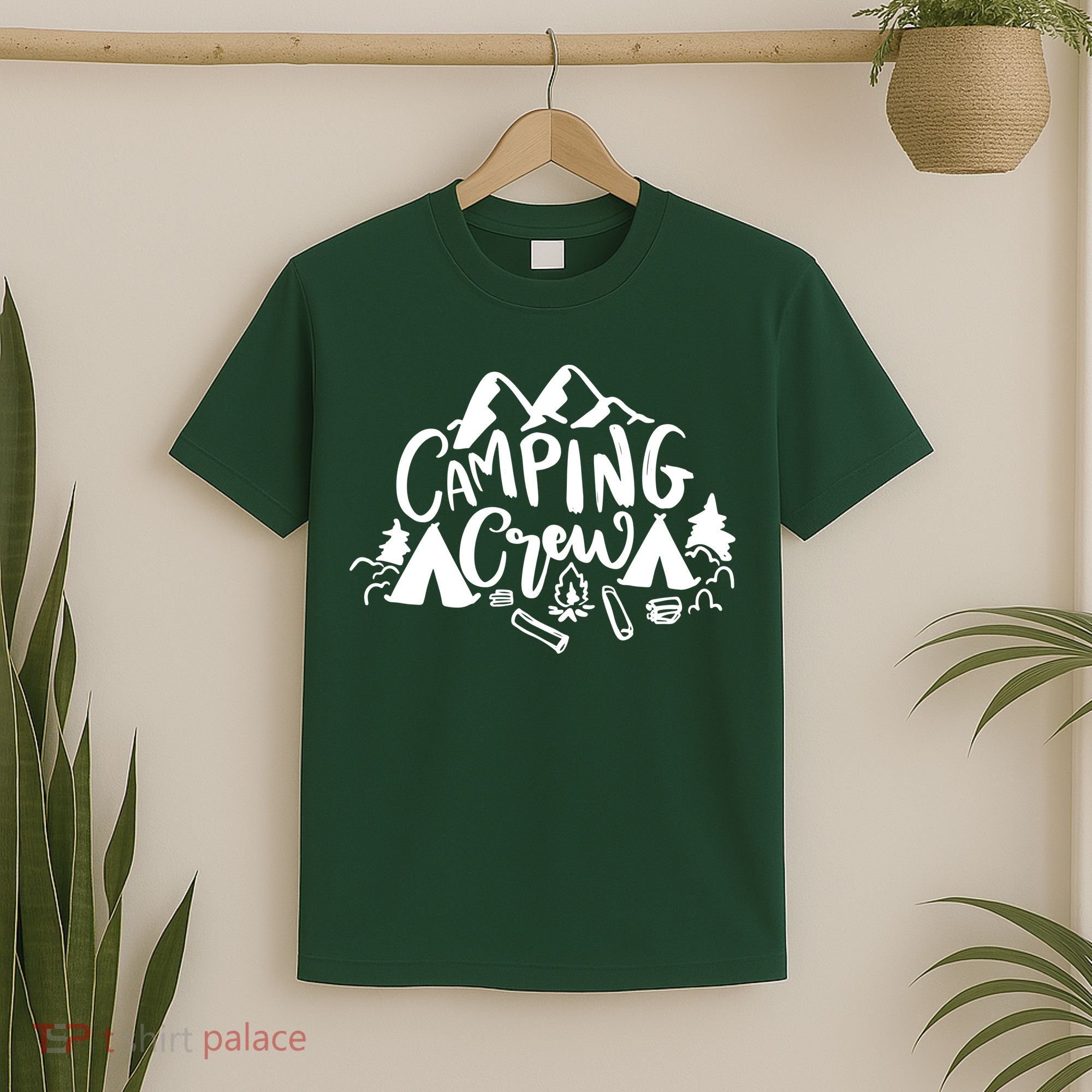 Camping Crew Mountain T-Shirt