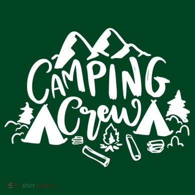 Camping Crew Mountain Mousepad