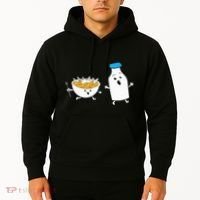 Cereal Chasing Milk Cornflakes Breakfast Cereal Hoodie thumb 2