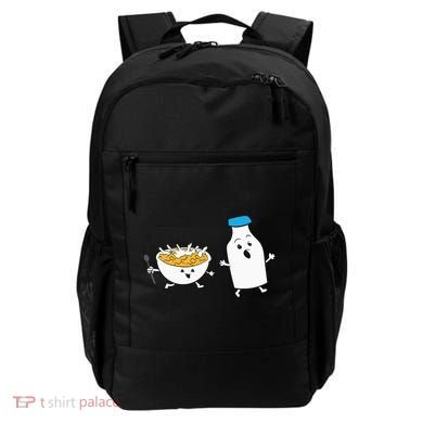 Cereal Chasing Milk Cornflakes Breakfast Cereal Backpack