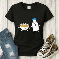 Cereal Chasing Milk Cornflakes Breakfast Cereal Women's T-Shirt thumb 3