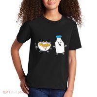 Cereal Chasing Milk Cornflakes Breakfast Cereal Kids T-Shirt thumb 2