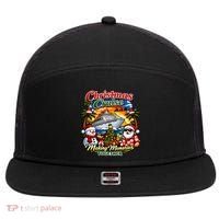 Christmas Cruise Making Memories Together 7 Panel Mesh Trucker Snapback Hat thumb 0