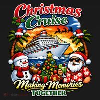 Christmas Cruise Making Memories Together Bucket Hat thumb 4