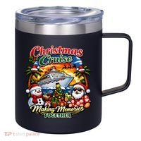 Christmas Cruise Making Memories Together 12oz Stainless Steel Coffee Mug thumb 0