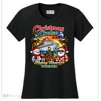 Christmas Cruise Making Memories Together Women's Cooling Performance Crew T-Shirt thumb 0
