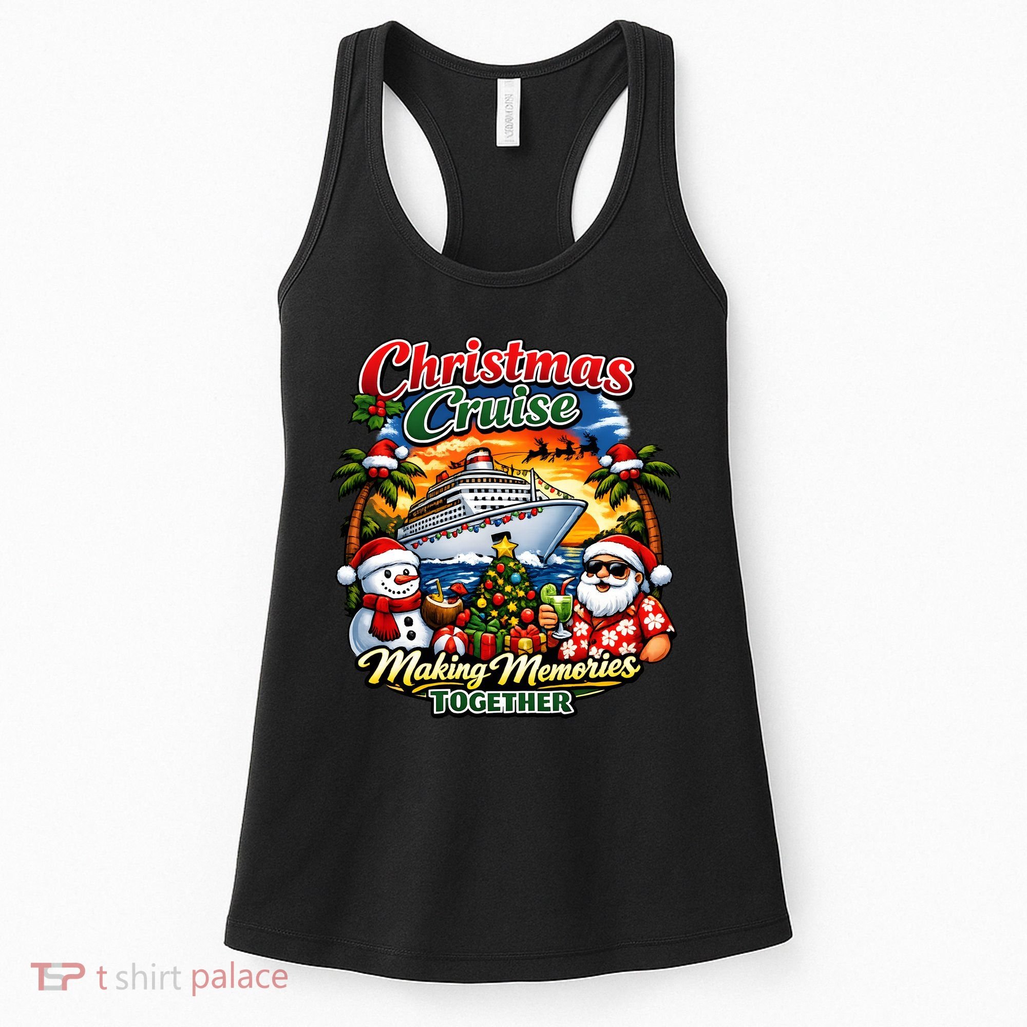 Christmas Cruise Making Memories Together Women's Tank Top