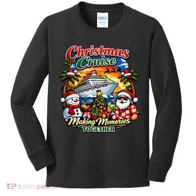 Christmas Cruise Making Memories Together Kids Long Sleeve Shirt
