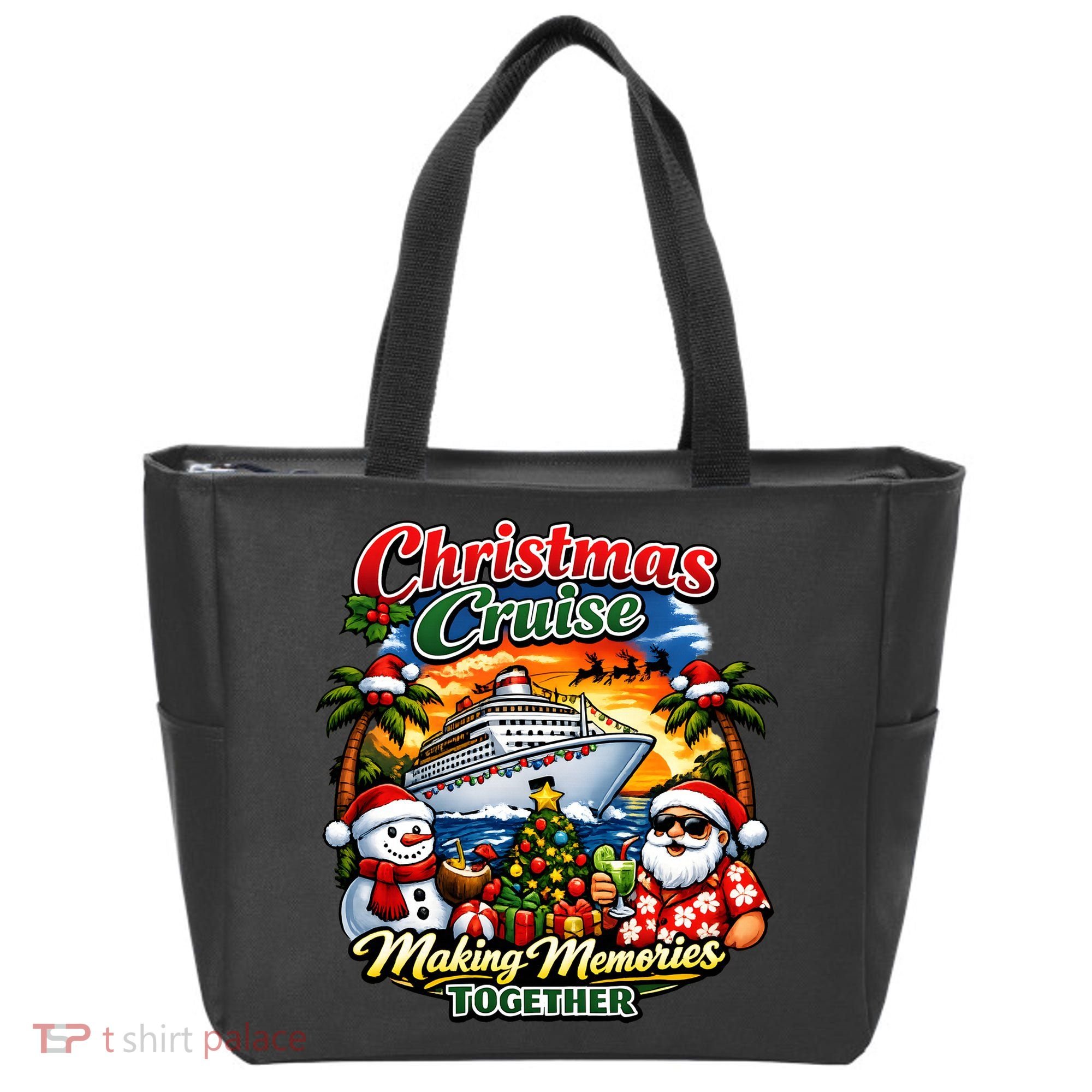 Christmas Cruise Making Memories Together Tote Bag