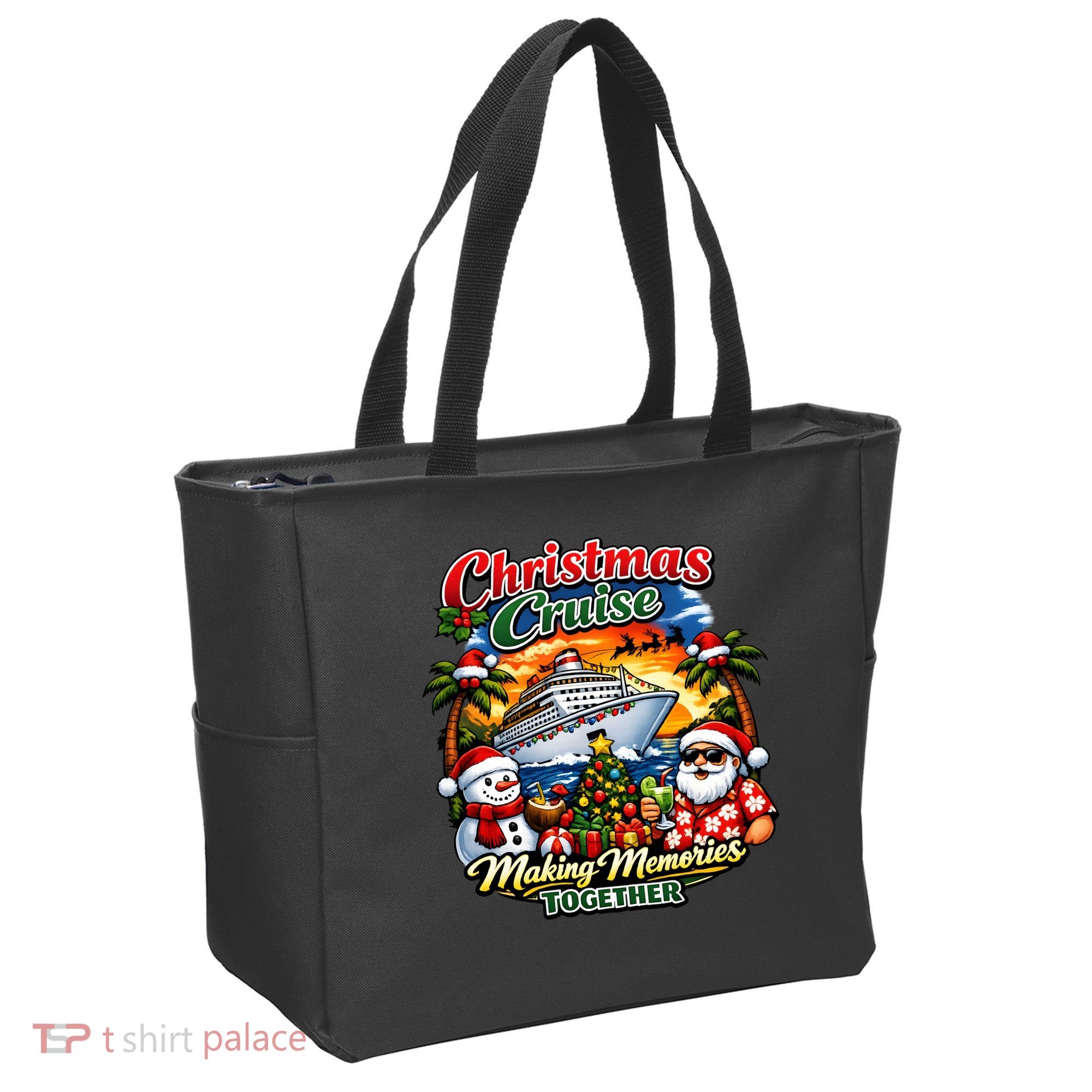 Christmas Cruise Making Memories Together Tote Bag