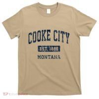 Cooke City Montana Mt Vintage Established T-Shirt thumb 0