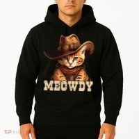 Cowboy Cat Meowdy Hoodie thumb 2