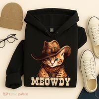 Cowboy Cat Meowdy Hoodie thumb 4
