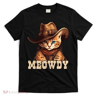 Cowboy Cat Meowdy T-Shirt