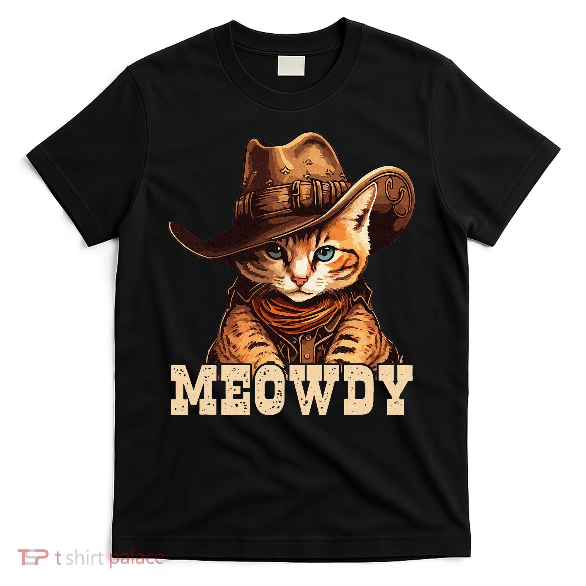 Cowboy Cat Meowdy T-Shirt